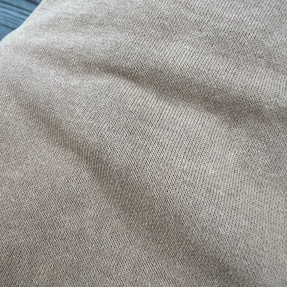 Tan Long Sleeve Mini Dress - Picture 8 of 10
